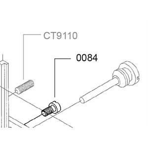 Solid Face Plate Clip Screw