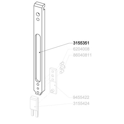 Center Slide Bar, M45/6