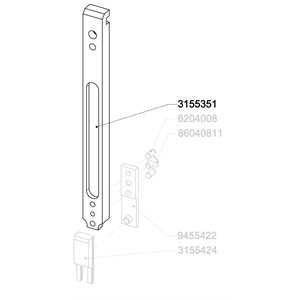 Center Slide Bar, M45/6