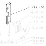 Center Slide Bar, 48/5