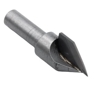 Single-Flute Carbide Reamer with 3/8" Shank