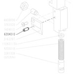 Roll Pin: DIN 1481: M4X10mm