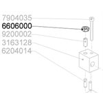 Hex Nut: DIN 439: M6