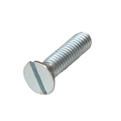 Screw, flat head: DIN 963: M4x16mm