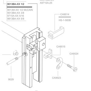 Bender Bar Assembly 1/2 Cr