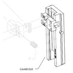 Bender Bar Sub-Assembly 1/2 Cr, 25 Rd Wire, 2 Screw Grip Spring Housing