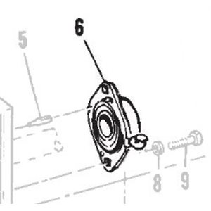 Bearing with Grease Fitting Assembly