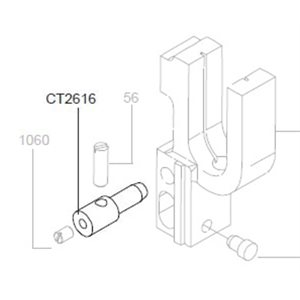 Wire Guide Spring Bracket Stud