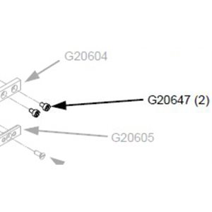 Screw M3x0.5x5, Nylon