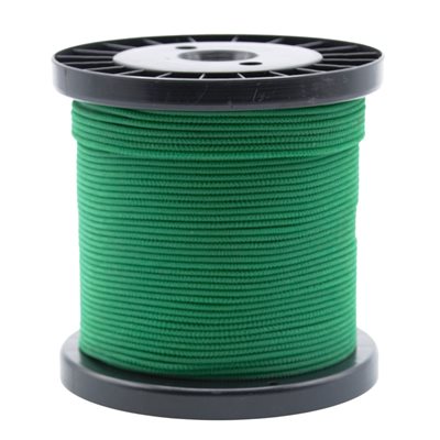 Volta RPN Solid Green Round Textured Belting 2mm (200' Roll)