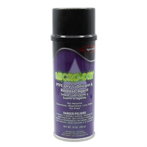 PTFE Dry Lubricant & Release Agent 10oz. Aerosol