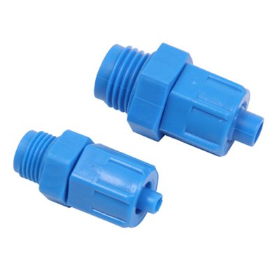 HHS Hose Fitting 1/4" Npt To 6mm Id Hose (11.654F)