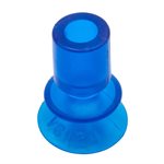 Blue Vinyl Vacuum Cup 1.45H x 1.02W x .35B Style K