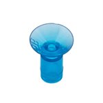 Blue Vinyl Vacuum Cup .48H x .39W x .13B Style C