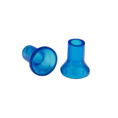 Blue Vinyl Vacuum Cup .54H x .50W x .19B Style C