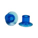 Blue Vinyl Vacuum Cup .47H x .79W x .2B Style C