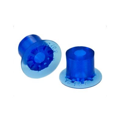 Blue Vinyl Vacuum Cup .43H x .71W x .18B Style B