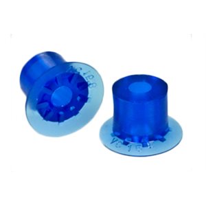 Blue Vinyl Vacuum Cup .43H x .71W x .18B Style B