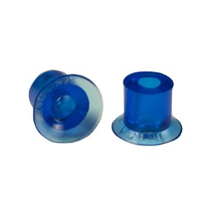 Blue Vinyl Vacuum Cup .37H x .46W x .16B Style C