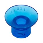 Blue Vinyl Vacuum Cup .58H x .90W x .26B Style C