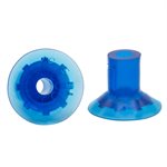 Blue Vinyl Vacuum Cup 1.00H x 1.37W x .31B Style C