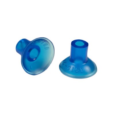 Blue Vinyl Vacuum Cup .5H x .7W x .16B Style C