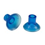 Blue Vinyl Vacuum Cup .5H x .7W x .16B Style C