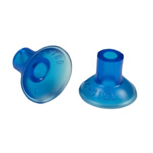 Blue Vinyl Vacuum Cup .5H x .7W x .16B Style C