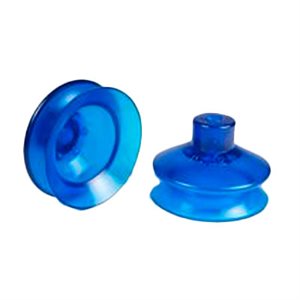 Blue Vinyl Vacuum Cup 1.97H x 1.97W x .38B Style K