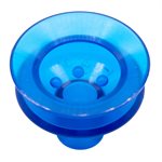 Blue Vinyl Vacuum Cup 1.59H x 2.0W x .5B Style K