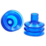 Blue Vinyl Vacuum Cup 1.87H x 2.0W x .43B Style K