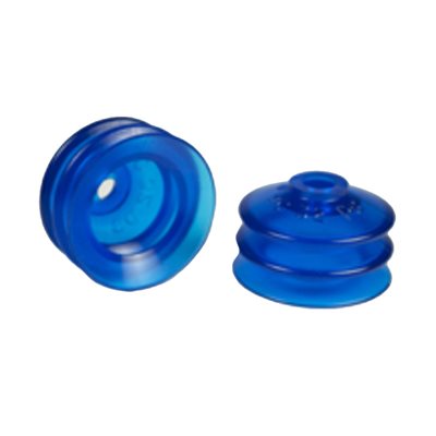 Blue Vinyl Vacuum Cup 1.30H x 2.00W x .43B Style K