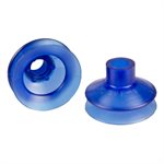 Blue Vinyl Vacuum Cup 1.69H x 2.47W x .63B Style D