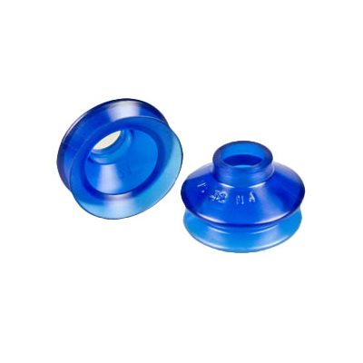 Blue Vinyl Vacuum Cup 1.11H x 1.88W x .78B Style D