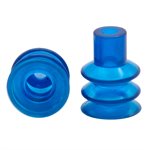 Blue Vinyl Vacuum Cup 1.52H x 1.14W x .31B Style K