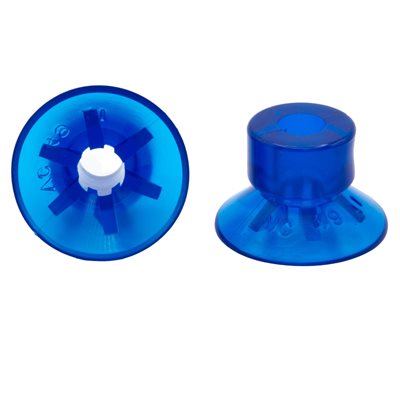 Blue Vinyl Vacuum Cup 1.00H x 1.56W x .37B Style C