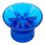 Blue Vinyl Vacuum Cup 1.00H x 1.56W x .37B Style C