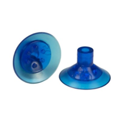 Blue Vinyl Vacuum Cup .94H x 1.56W x .23B Style C