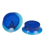 Blue Vinyl Vacuum Cup .65H x 2.00W x .25B Style B