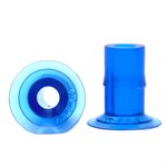 Blue Vinyl Vacuum Cup .92H x .83W x .25B Style C