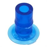 Blue Vinyl Vacuum Cup .92H x .83W x .25B Style C