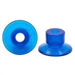 Blue Vinyl Vacuum Cup 1.00H x 1.63W x .38B Style C