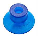 Blue Vinyl Vacuum Cup 1.00H x 1.63W x .38B Style C