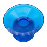 Blue Vinyl Vacuum Cup 1.00H x 1.63W x .38B Style C