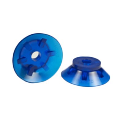 Blue Vinyl Vacuum Cup .79H x 2.5W x .5B Style B