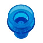 Blue Vinyl Vacuum Cup .81H x .61W x .14B Style K