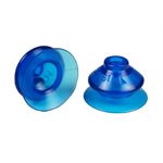 Blue Vinyl Vacuum Cup .91H x 1.38W x .28B Style K