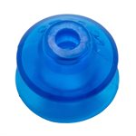 Blue Vinyl Vacuum Cup .88H x 1.2.W x .27B Style K