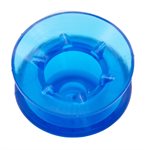 Blue Vinyl Vacuum Cup .88H x 1.2.W x .27B Style K