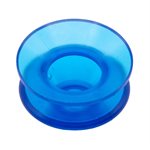 Blue Vinyl Vacuum Cup .84H x 1.2W x .27B Style K